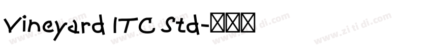 Vineyard ITC Std字体转换